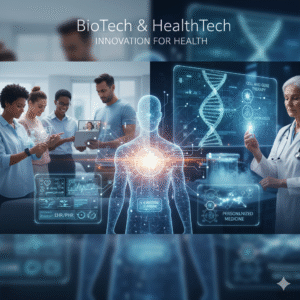 BioTech & HealthTech: นวัตกรรมเทคโนโลยีเพื่อสุขภาพ: ตั้งแต่ Wearable Devices ไปจนถึง Personalized Medicine