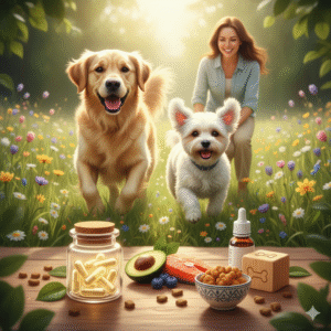 ​🐶✨ อาหารเสริมน้องหมา: กุญแจสู่สุขภาพดีและชีวิตยืนยาวของเพื่อนซี้สี่ขา