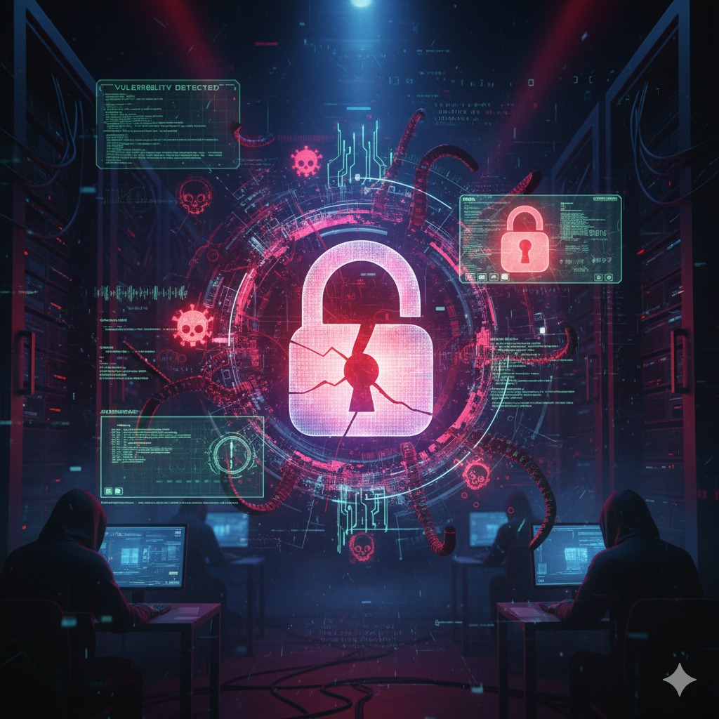 Gemini_Generated_Image_peh54epeh54epeh5-1-1 โลกซอฟต์แวร์ 2025 – จาก AI สู่ภัยไซเบอร์ ความท้าทายที่น่าจับตา 💡