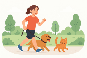 ได้เลยครับ 😊นี่คือตัวอย่าง บทความเรื่อง “พาสัตว์เลี้ยงออกกำลังกายให้สุขภาพดี”เนื้อหาสามารถใช้ได้ทั้งกับเว็บไซต์ เพจ หรือสื่อประชาสัมพันธ์ทั่วไปครับ