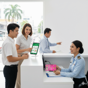 การต่อใบอนุญาตขับขี่รถยนต์