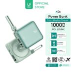 UKIKI K06 Power Bank 3-in-1 Wireless Charger